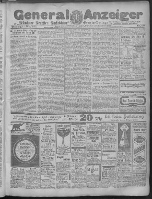 Münchner neueste Nachrichten Dienstag 11. März 1902