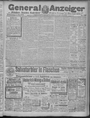 Münchner neueste Nachrichten Donnerstag 20. März 1902