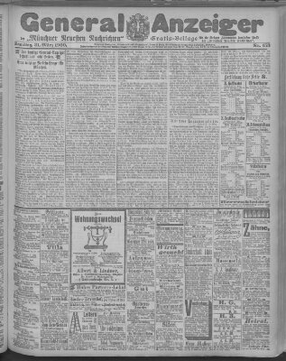 Münchner neueste Nachrichten Samstag 31. März 1900