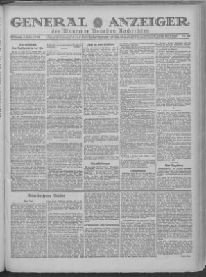 Münchner neueste Nachrichten Mittwoch 5. Februar 1930