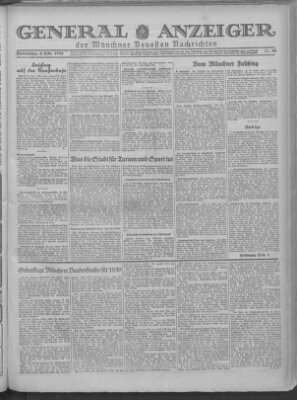 Münchner neueste Nachrichten Donnerstag 6. Februar 1930