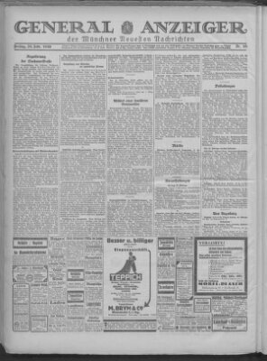 Münchner neueste Nachrichten Freitag 28. Februar 1930