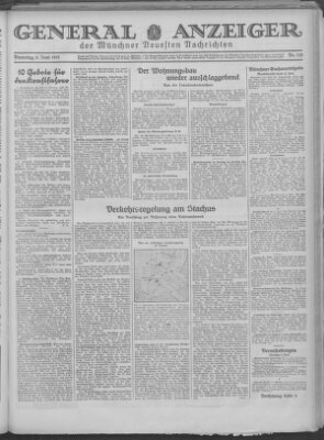 Münchner neueste Nachrichten Tuesday 9. June 1931