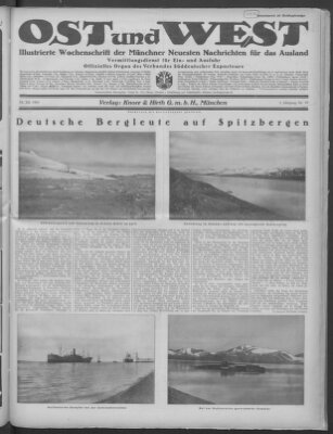 Ost und West (Münchner neueste Nachrichten) Samstag 18. Juli 1925