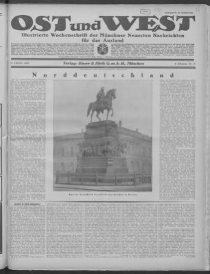 Ost und West (Münchner neueste Nachrichten) Samstag 11. Oktober 1924