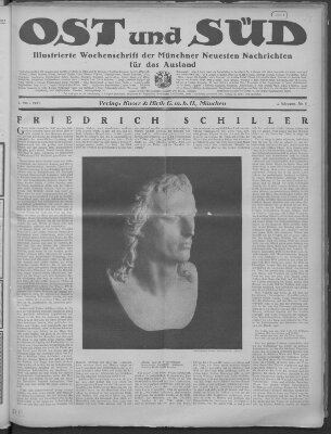 Ost und Süd (Münchner neueste Nachrichten) Donnerstag 1. März 1923