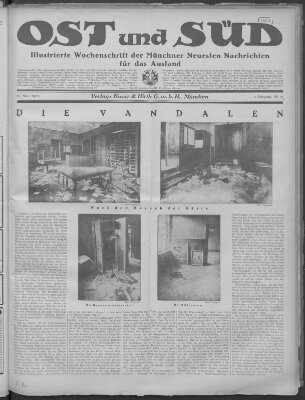 Ost und Süd (Münchner neueste Nachrichten) Donnerstag 15. März 1923