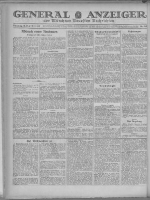 Münchner neueste Nachrichten Dienstag 16. Dezember 1930