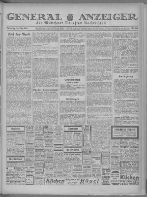 Münchner neueste Nachrichten Dienstag 30. Dezember 1930