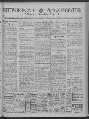 Münchner neueste Nachrichten Dienstag 17. Februar 1931