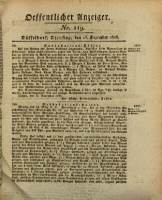 Amtsblatt für den Regierungsbezirk Düsseldorf Dienstag 23. Dezember 1828