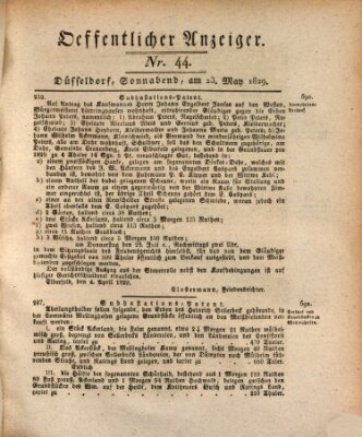 Amtsblatt für den Regierungsbezirk Düsseldorf Samstag 23. Mai 1829