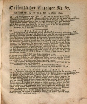 Amtsblatt für den Regierungsbezirk Düsseldorf Dienstag 14. Juni 1842