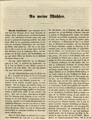 Allgemeines Amts- und Intelligenz-Blatt für den Jaxt-Kreis Montag 25. Februar 1850