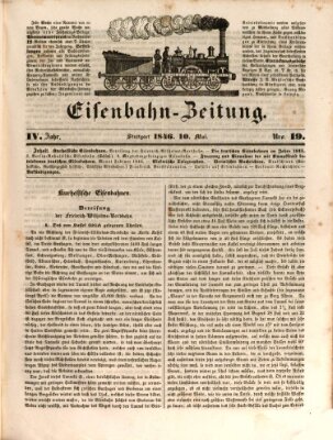 Eisenbahn-Zeitung Sonntag 10. Mai 1846