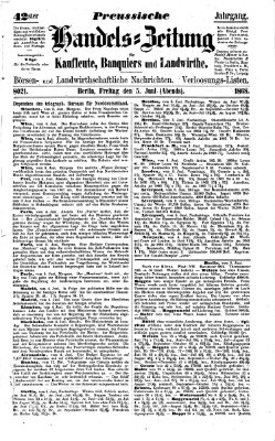 Preußische Handelszeitung Freitag 5. Juni 1868