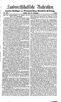 Preußische Handelszeitung Freitag 14. Februar 1868