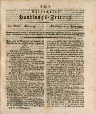 Allgemeine Handlungs-Zeitung Sonntag 30. Mai 1819