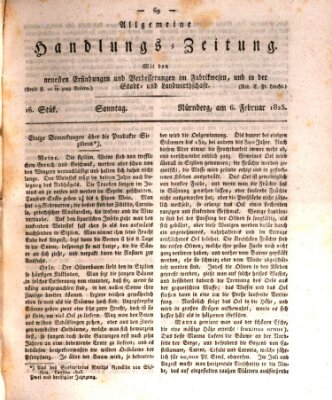 Allgemeine Handlungs-Zeitung Sonntag 6. Februar 1825