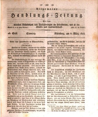 Allgemeine Handlungs-Zeitung Sonntag 6. März 1825