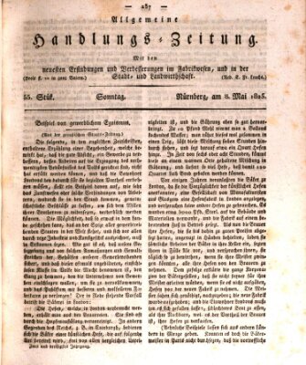 Allgemeine Handlungs-Zeitung Sonntag 8. Mai 1825