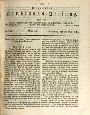 Allgemeine Handlungs-Zeitung Mittwoch 28. Mai 1828