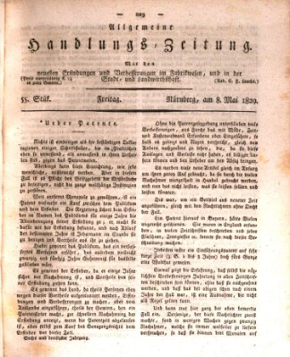 Allgemeine Handlungs-Zeitung Freitag 8. Mai 1829