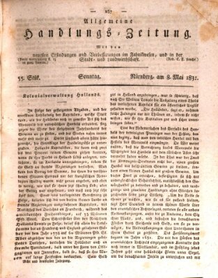 Allgemeine Handlungs-Zeitung Sonntag 8. Mai 1831