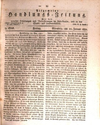 Allgemeine Handlungs-Zeitung Freitag 20. Januar 1832