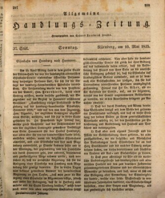 Allgemeine Handlungs-Zeitung Sonntag 10. Mai 1835