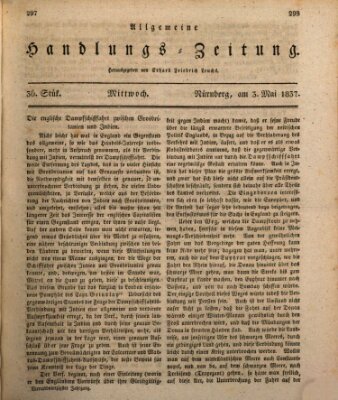 Allgemeine Handlungs-Zeitung Mittwoch 3. Mai 1837