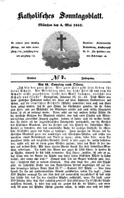 Katholisches Sonntagsblatt Sonntag 4. Mai 1851