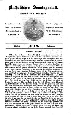 Katholisches Sonntagsblatt Sonntag 1. Mai 1853