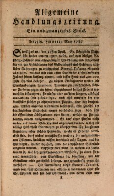 Allgemeine Handlungszeitung Montag 21. Mai 1787