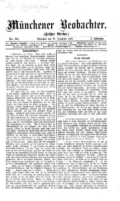 Merkur Dienstag 22. Dezember 1868