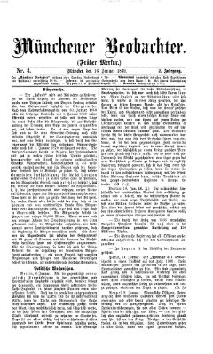 Merkur Samstag 16. Januar 1869