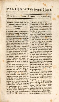 Baierisches National-Blatt Mittwoch 17. Februar 1819