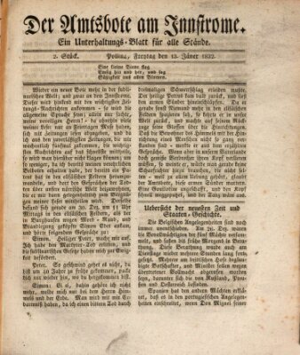 Der Altbayer Freitag 13. Januar 1832