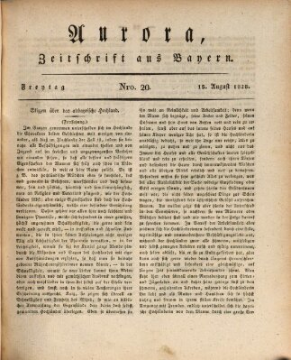 Aurora Freitag 15. August 1828