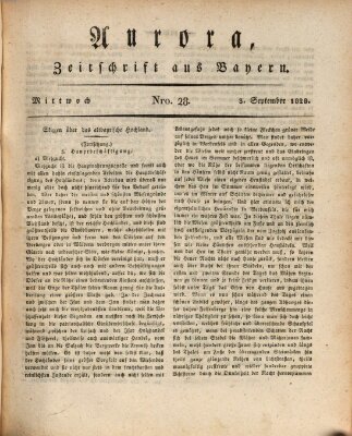 Aurora Mittwoch 3. September 1828