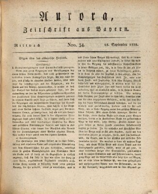 Aurora Donnerstag 18. September 1828