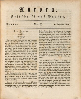 Aurora Montag 1. Dezember 1828