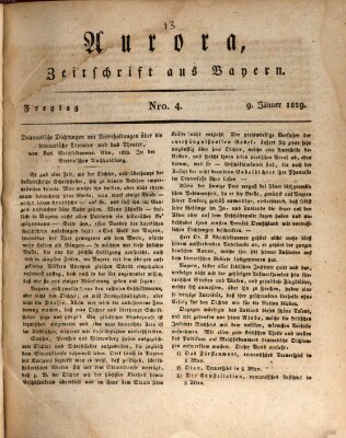 Aurora Freitag 9. Januar 1829