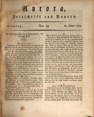 Aurora Freitag 30. Januar 1829