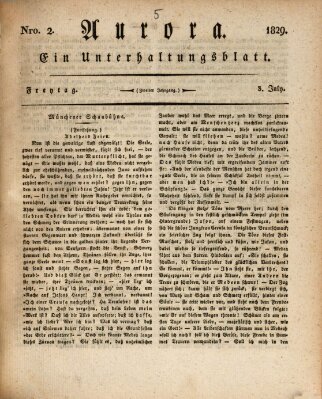 Aurora Freitag 3. Juli 1829