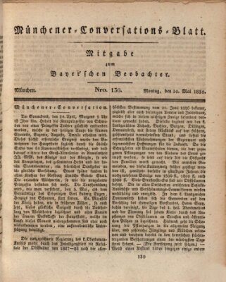 Münchener Conversations-Blatt (Bayer'scher Beobachter) Montag 10. Mai 1830