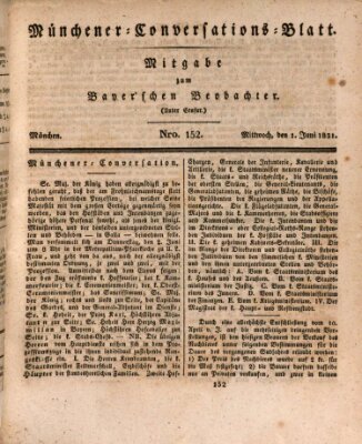 Münchener Conversations-Blatt (Bayer'scher Beobachter) Mittwoch 1. Juni 1831