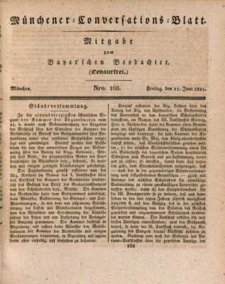 Münchener Conversations-Blatt (Bayer'scher Beobachter) Freitag 17. Juni 1831