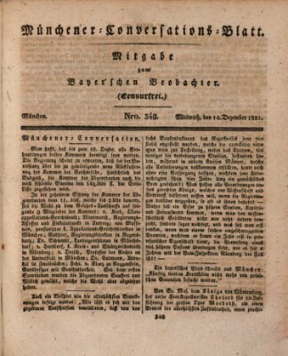 Münchener Conversations-Blatt (Bayer'scher Beobachter) Mittwoch 14. Dezember 1831