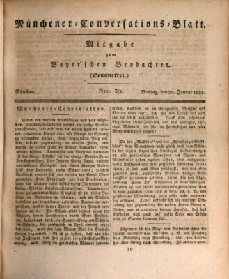 Münchener Conversations-Blatt (Bayer'scher Beobachter) Montag 30. Januar 1832